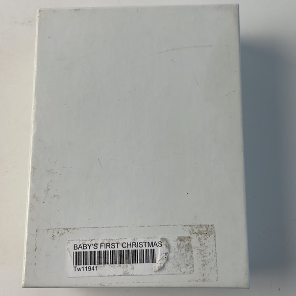 Pewter Baby’s First Christmas Ornament - Picture 4 of 6